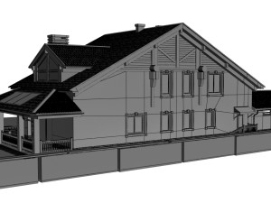 House castle Model 3D