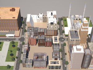 City Modèle 3D