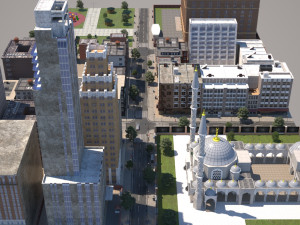 City Modèle 3D