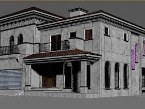 House castle 3D Model