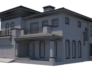House castle Modelo 3D