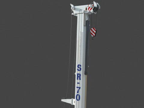 Soilmec SR 70 Drilling Rig 3D Model