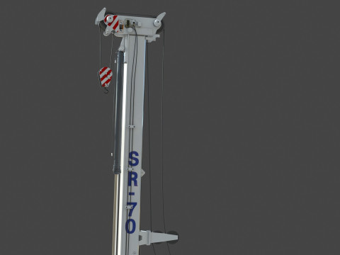 Soilmec SR 70 Drilling Rig 3D 모델