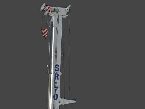 Soilmec SR 70 Drilling Rig 3D Model