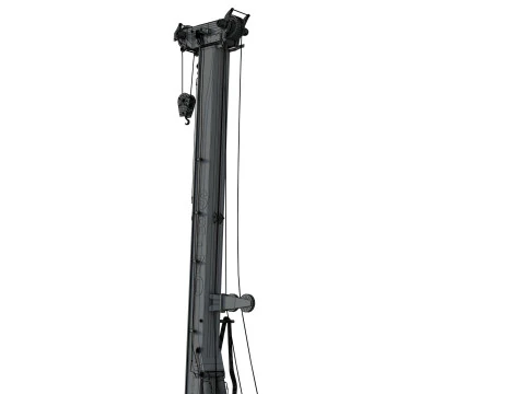 Soilmec SR 70 Drilling Rig 3D Model