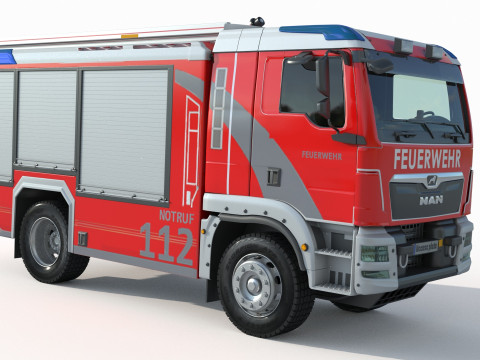 Florian Berlin TLF 4000 Model 3D