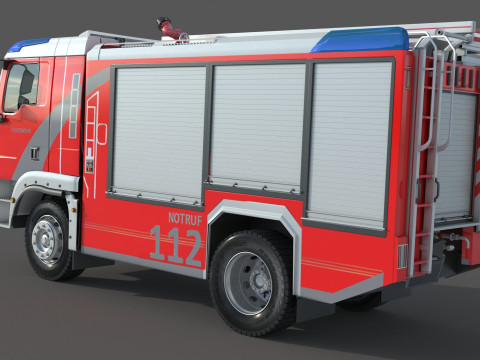 Florian Berlin TLF 4000 Model 3D