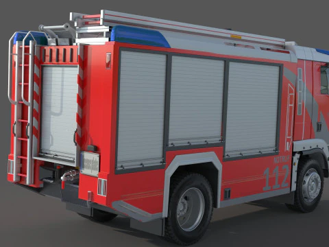 Florian Berlim TLF 4000 Modelo 3D