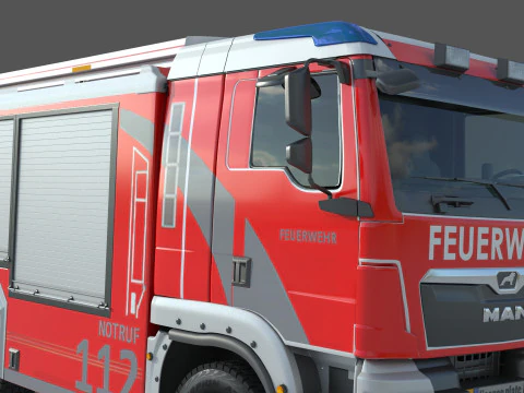 Florian Berlim TLF 4000 Modelo 3D