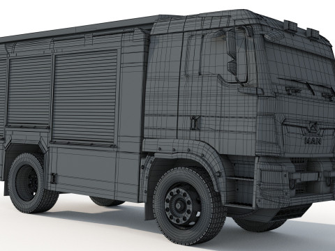 Florian Berlin TLF 4000 Model 3D