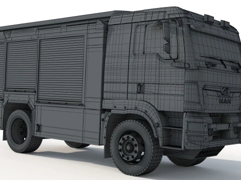 Florian Berlim TLF 4000 Modelo 3D