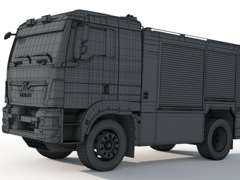 Florian Berlin TLF 4000 Model 3D