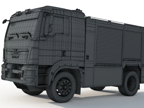 Florian Berlim TLF 4000 Modelo 3D