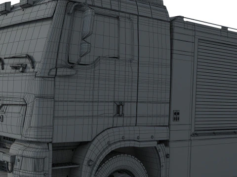 Florian Berlim TLF 4000 Modelo 3D