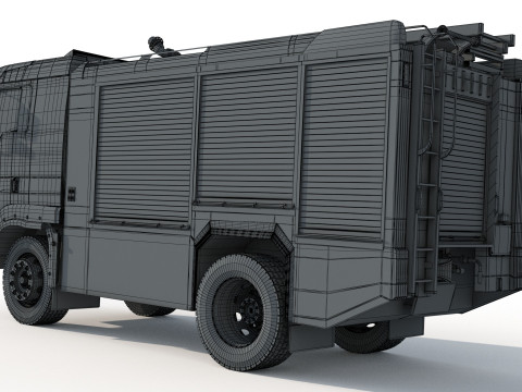 Florian Berlin TLF 4000 Model 3D