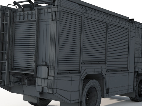 Florian Berlin TLF 4000 Model 3D