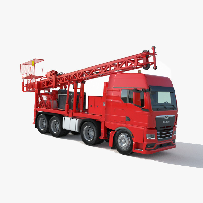 Man Sandvik Drill Modelo 3D .c4d .max .obj .3ds .fbx .stl .blend 