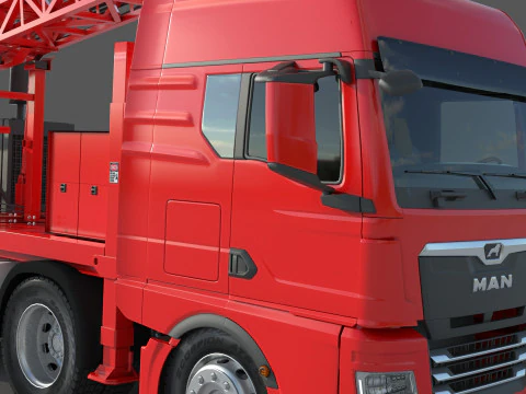 Hombre Sandvik Taladro Modelo 3D