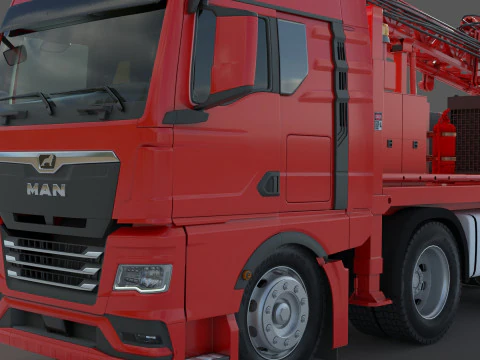 Hombre Sandvik Taladro Modelo 3D