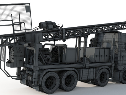 Man Sandvik Drill Modelo 3D