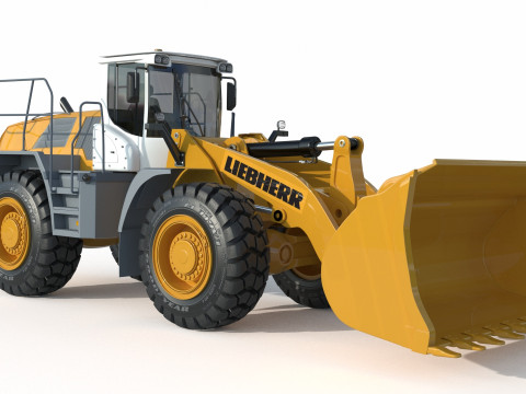 Liebherr L 580 Wheel Loader 3D Модель