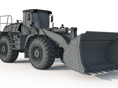 Liebherr L 580 Wheel Loader 3D Модель