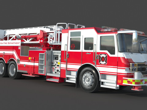Brighton Fire Aerial pierce 1 Model 3D