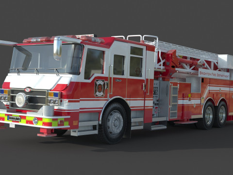 Brighton Fire Aerial pierce 1 Model 3D