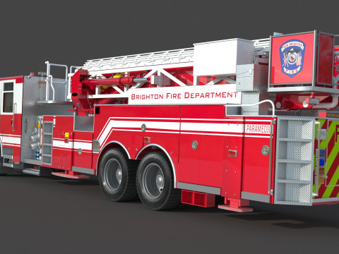 Brighton Fire Aerial pierce 1 Model 3D