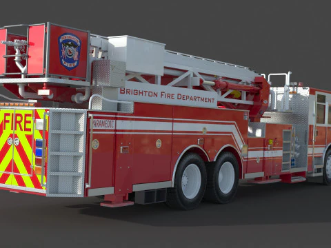 Perfura&ccedil;&atilde;o a&eacute;rea do fogo de Brighton 1 Modelo 3D
