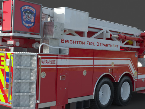 Brighton Fire Aerial pierce 1 Model 3D