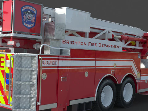 Perfura&ccedil;&atilde;o a&eacute;rea do fogo de Brighton 1 Modelo 3D
