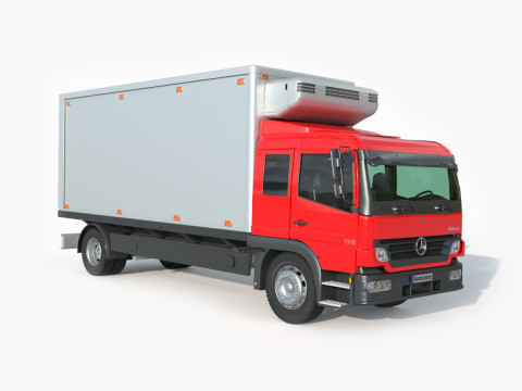 Mercedes Benz Atego 1518 3D Model
