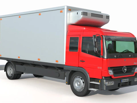Mercedes Benz Atego 1518 3D Model