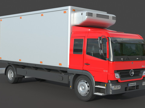 Mercedes Benz Atego 1518 Model 3D