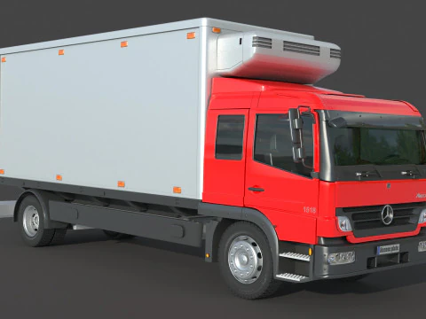 Mercedes Benz Atego 1518 3D Model