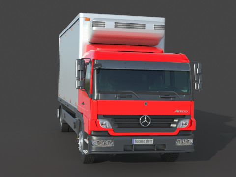 Mercedes Benz Atego 1518 Model 3D