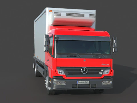 Mercedes Benz Atego 1518 3D Model