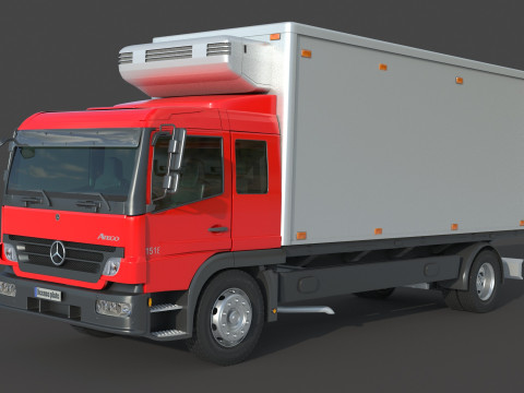Mercedes Benz Atego 1518 Model 3D