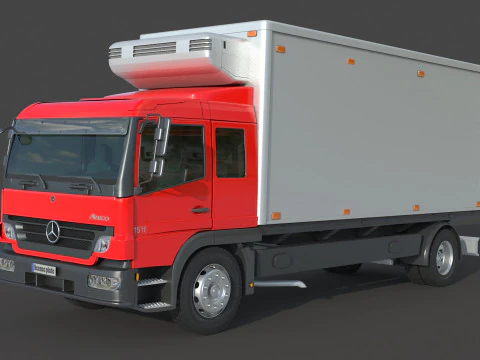 Mercedes Benz Atego 1518 3D Model