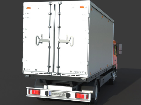 Mercedes Benz Atego 1518 Model 3D