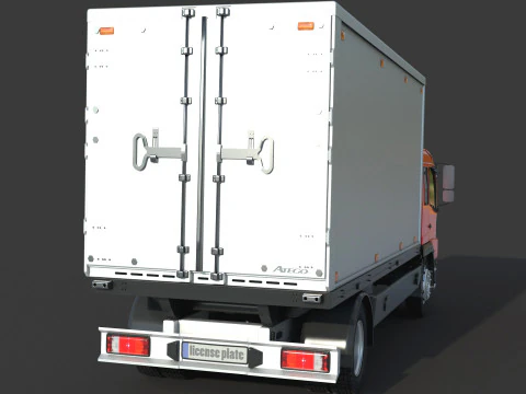 Mercedes Benz Atego 1518 3D Model