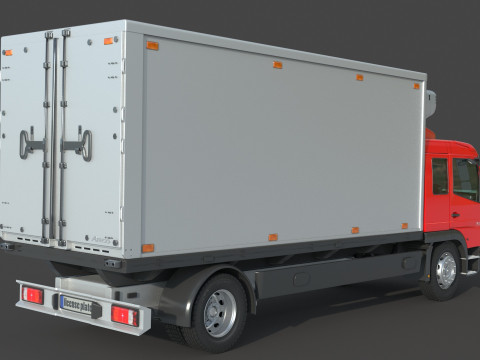 Mercedes Benz Atego 1518 Model 3D