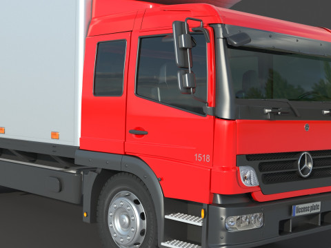 Mercedes Benz Atego 1518 Model 3D