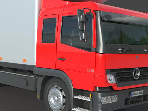 Mercedes Benz Atego 1518 3D Model