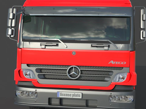 Mercedes Benz Atego 1518 3D Model