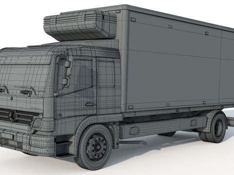 Mercedes Benz Atego 1518 Model 3D