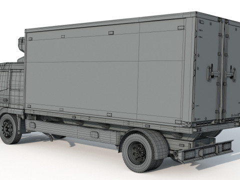 Mercedes Benz Atego 1518 Model 3D