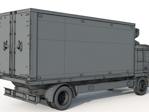 Mercedes Benz Atego 1518 Model 3D