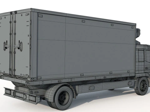 Mercedes Benz Atego 1518 3D Model